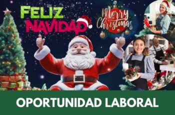 Temporada Navideña – Oportunidad Laboral