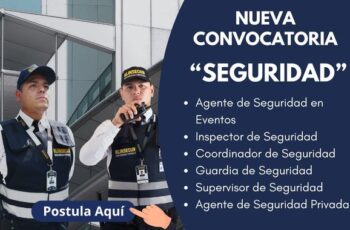 Trabajo de Seguridad – Nueva Convocatoria